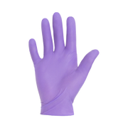 PURPLE NITRILE Exam Glove, Single, Sterile, Box of 100