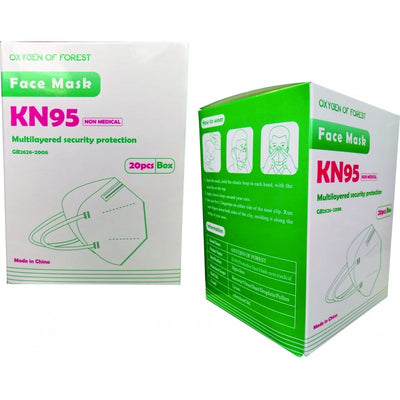 KN95 Protective Mask Box of 20 Pieces