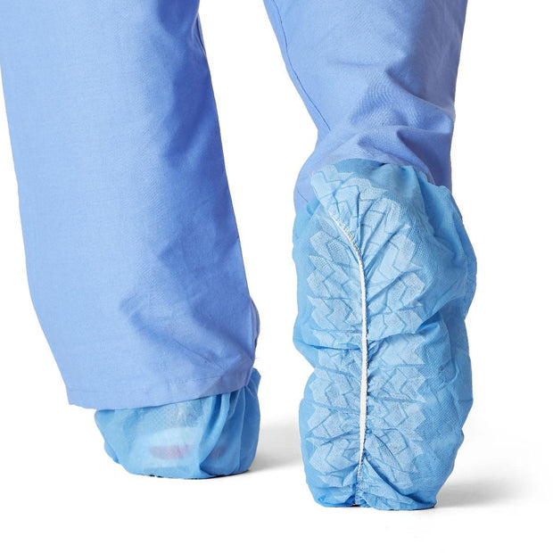 Medline Polypropylene Non-Skid Shoe Covers X-Large